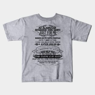 Algorithm Design Kids T-Shirt